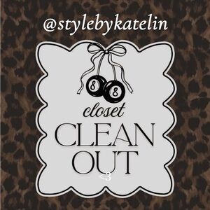 Closet Clean Out!! Check out of my page for great deals!